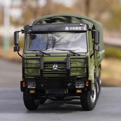 Factory customized high classic  1:24 Diecast military off-road truck model for gift, toys