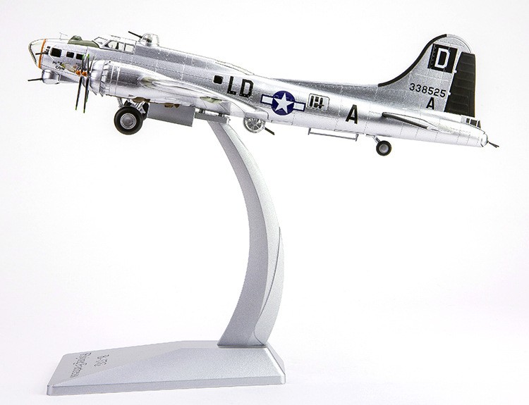 1:72美军B-17G合金轰炸机模型