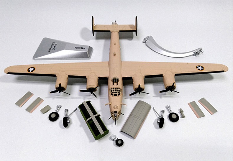 高品质高仿真1:72 合金轰炸机飞机模型二战美军解放者侦察机飞机模型