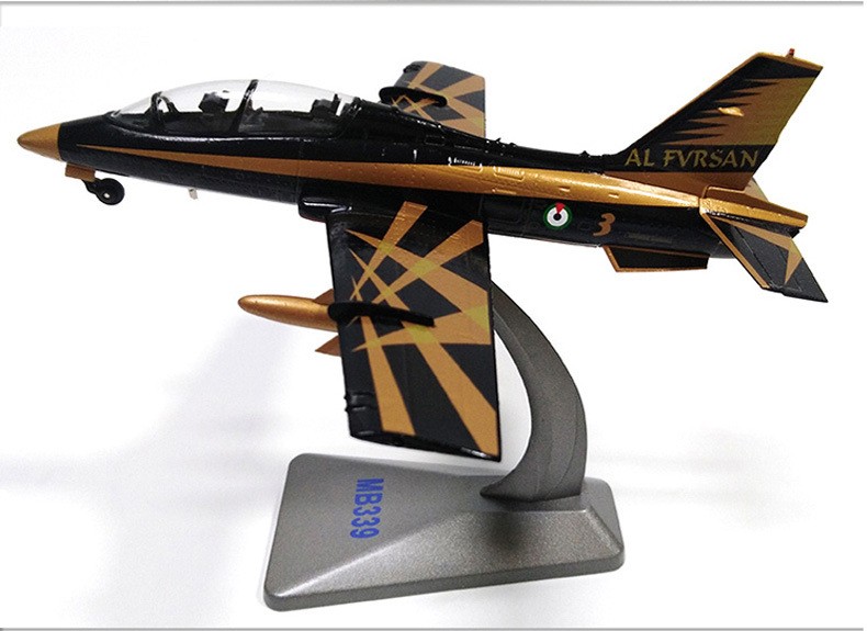 定制个性高仿真1:72 合金教练机模型合金外国飞机军事模型