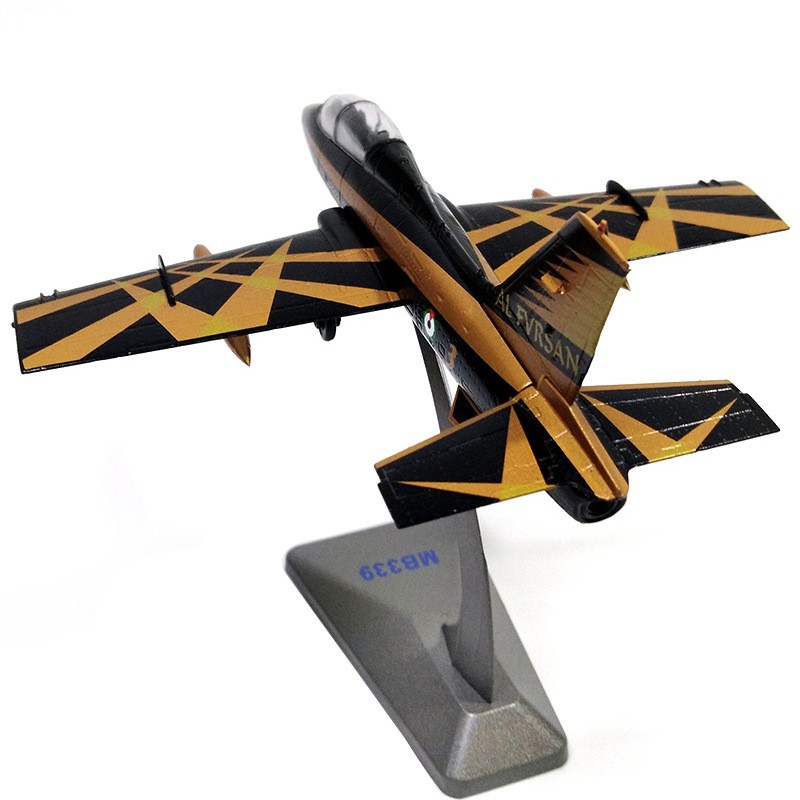 定制个性高仿真1:72 合金教练机模型合金外国飞机军事模型