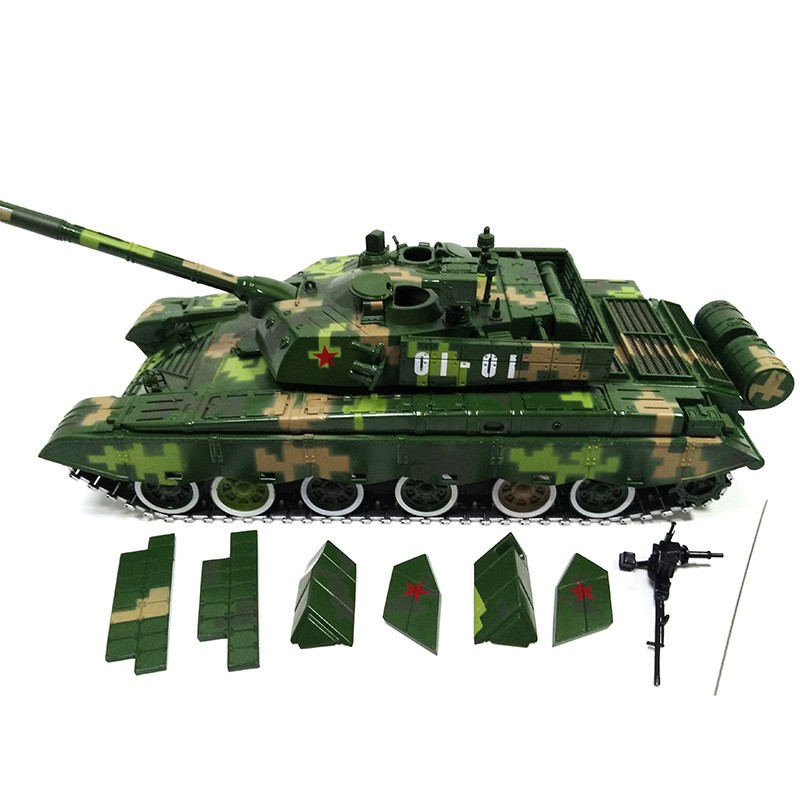 1:26合金99式主战坦克模型合金履带战车军事模型定制