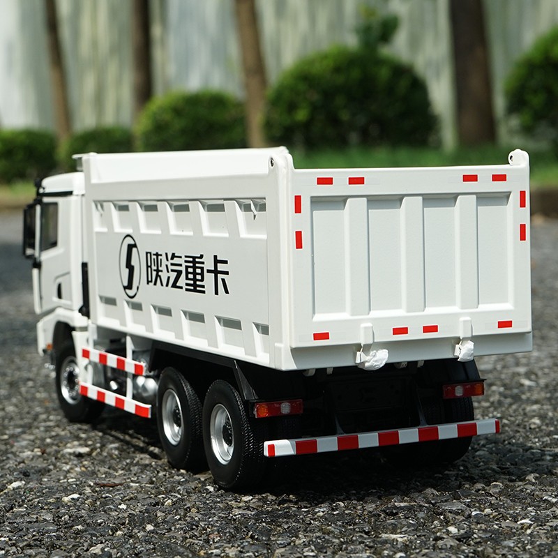 Factory customized 1:24 Shanqi Delong X3000 F3000 Dump truck  Diecast toy vehicle dumper Model for Christmas gift