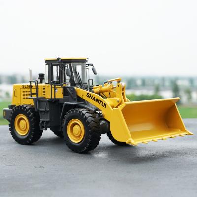 1:35 Shantui SL56H diecast loader model alloy engineering mchainery scale model