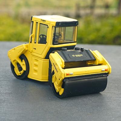1:50 BOMAG BW203AD road roller model,Alloy construction machinery model for gift, collection